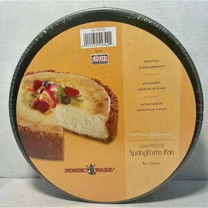 Nordic Ware Springform Pan, 10 Cup, 9 Inch
